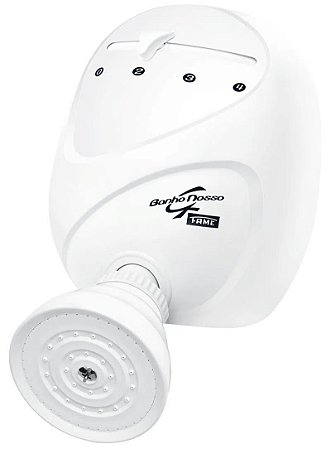 Ducha Banho Nosso Fame 4t Jato Dirigível Branco Elétrico