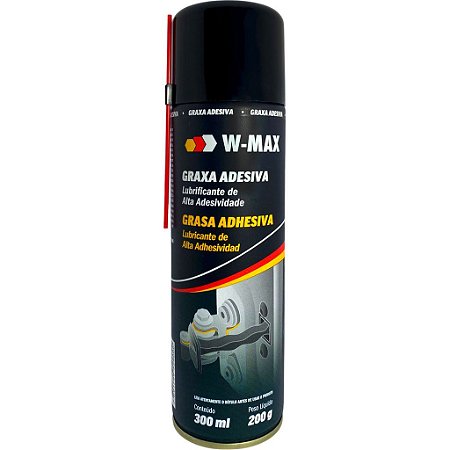 Graxa Adesiva Wurth Lubrificante Spray Líquido Wmax Rolamento