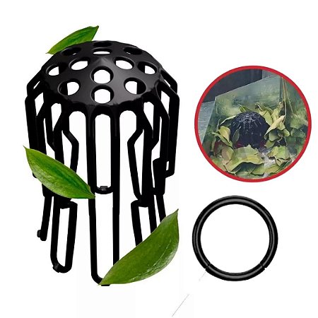 Grelha Flexível Abacaxi P/ Calha Anti-Folhas 75mm À 100mm