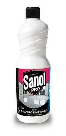 Limpa Granito E Mármore 1lt Sanol Profissional