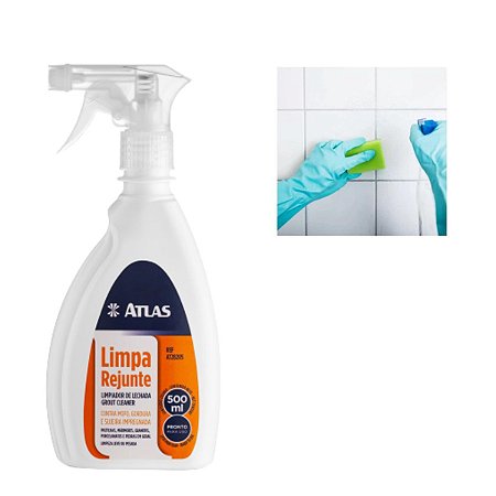 Limpa Rejunte 500ml Atlas Contra Mofo E Gordura E Sujeira