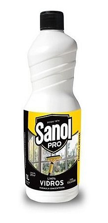 Limpa Vidros Profissional 1l Sanol Detergente Concentrado