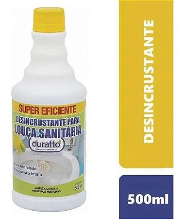 Limpador Desincrustante Para Louça Sanitária 500ml Duratto