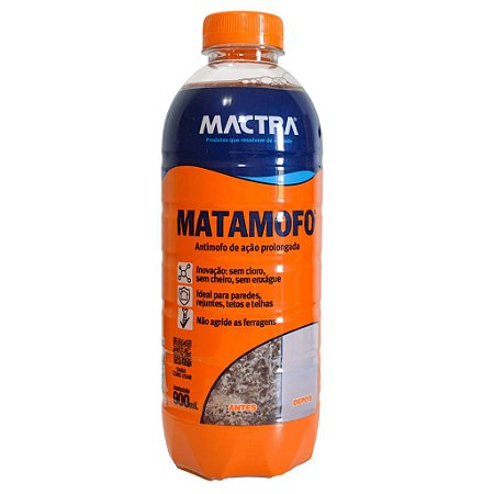 Mata Mofo Mactra 900ml Mofo Não Volta Anti Mofo