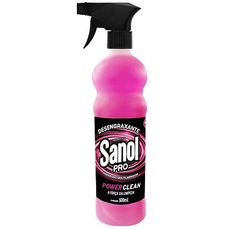 Multilimpador Limpeza Pesada Desengordurante Sanol Pro 500ml