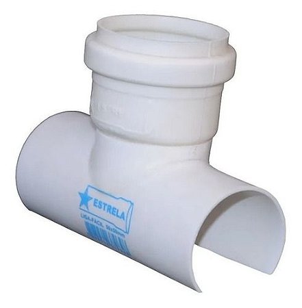 Te Derivação Para Esgoto Liga Facil 50 X 50mm 2 Polegadas