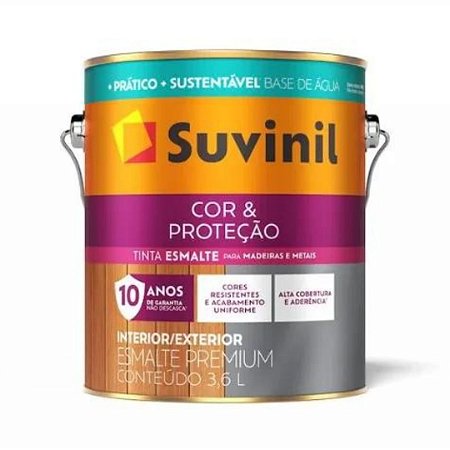 Verniz Madeira Suvinil Base Agua 3,6lt Seca Rapido Cores Gl