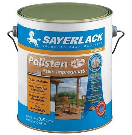 Verniz Polisten Stain Premium Imbuia Sayerlack 3,6l