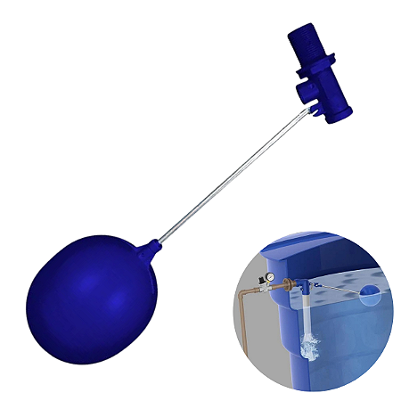 Torneira de Bóia Reforçada Caixa Dágua Balão 3/4 Vazão Total Estrela