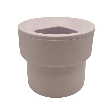 Adaptador Para Vaso Sanitário Horizontal Com Anel 100mm Branco Estrela