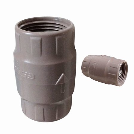 Válvula de Retenção Rosca 50mm Hidráulico 1.1/2 Marrom Estrela