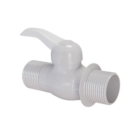 Registro Esferico P/Engate Rosca PVC 1/2 Ex Branco Estrela