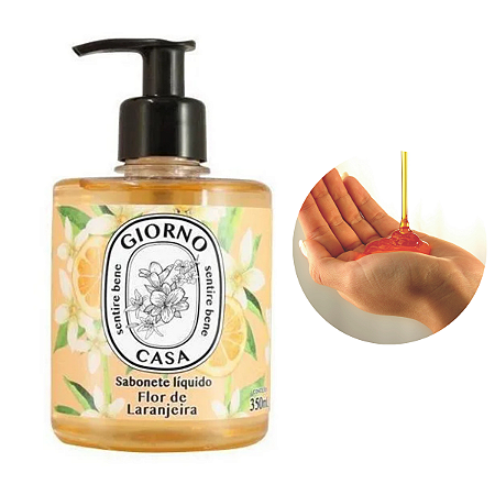 Sabonete Liquido Perfumado Corpo Mão 350ml Giorno Aromas