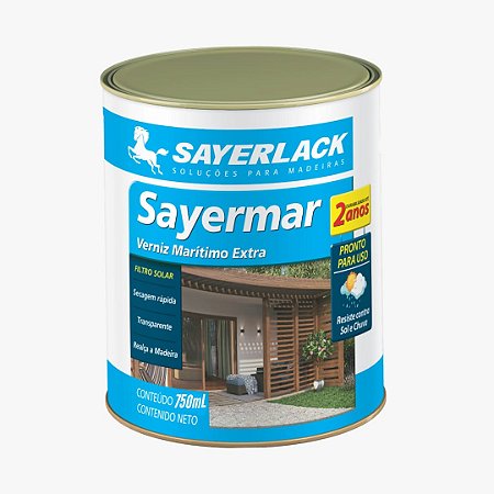 Verniz Marítimo Brilhante Transparente Sayerlack Sayermar