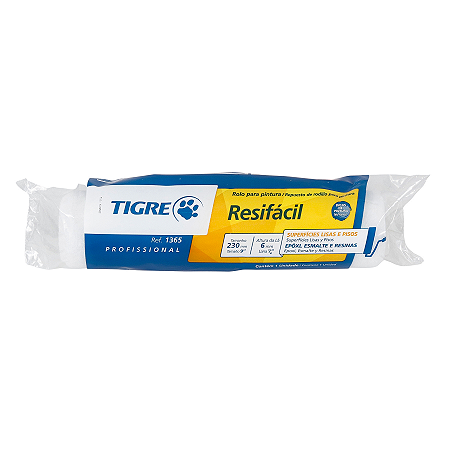 Rolo De Pintura Lã Sintética 23cm Resifácil MultiFácil Tigre