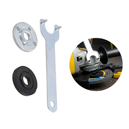 Kit 3pçs Chaves Para Esmerilhadeira de 4,5'' 7'' e 9'' Stamaco