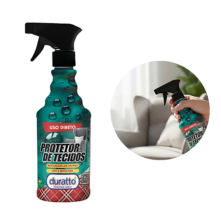 Protetor De Tecidos Impermeabilizante Borrifador 500ml Duratto