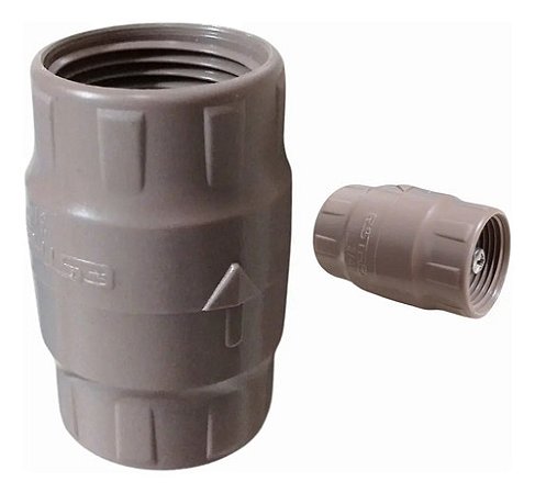 Válvula De Retenção Rosca 20mm Hidráulico 1/2 Marrom Estrela