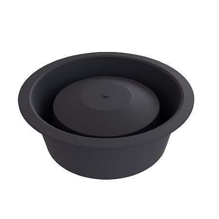 Anti Cheiro P/Ralo Banheiro Insetos 100mm Preto Estrela 3111
