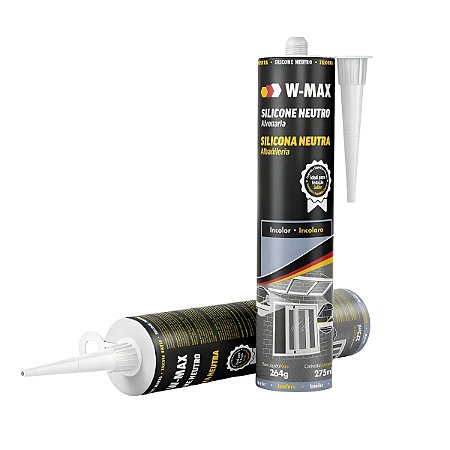 Silicone Neutro Antimofo Alvenaria Incolor 275ml Wurth W-max