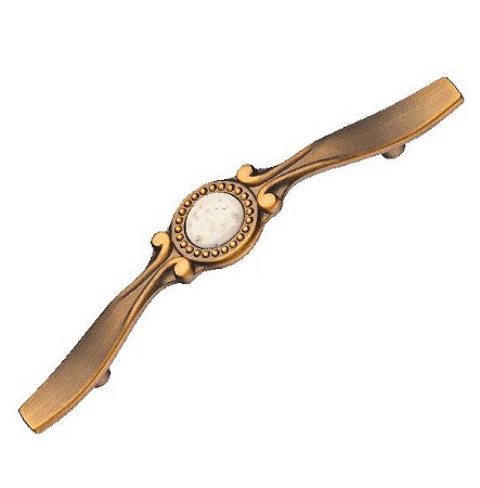 Puxador Colonial 129 Ambar 64mm – Design Clássico e Durável