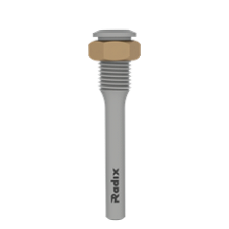 Haste para Serra Debrum 6mm com Porca GR.18-E 55x6mm