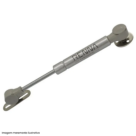 Pistão a Gás 120N Cinza – Amortecedor para Porta de Armário