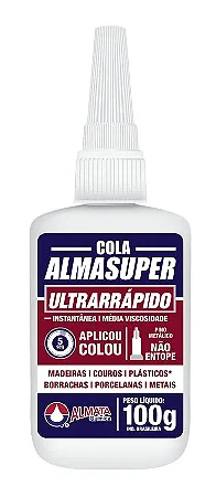 Cola Instantânea AlmaSuper Marceneiro - 100G
