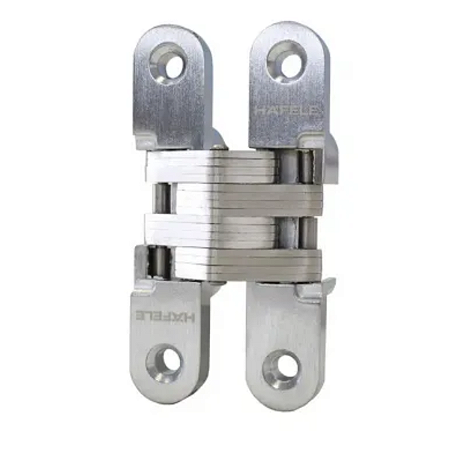 Dobradiça Invisível Hard F0052 94x19mm Cromado - Alta Durabilidade