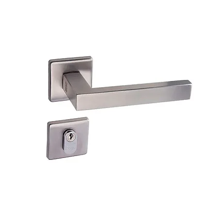 Fechadura Externa 455 Inox - La Fonte  Linha Architect