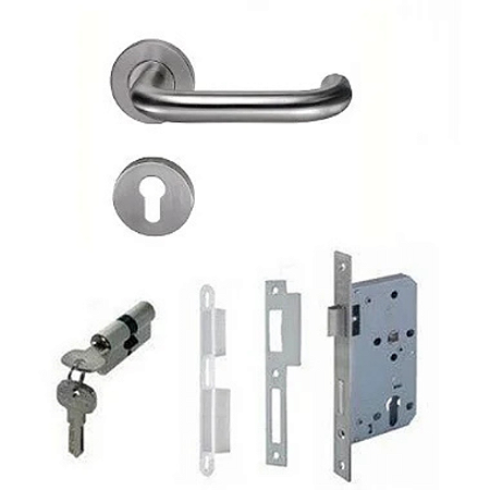 Fechadura Hafele Arcus Externa Inox | Alta Segurança e Durabilidade