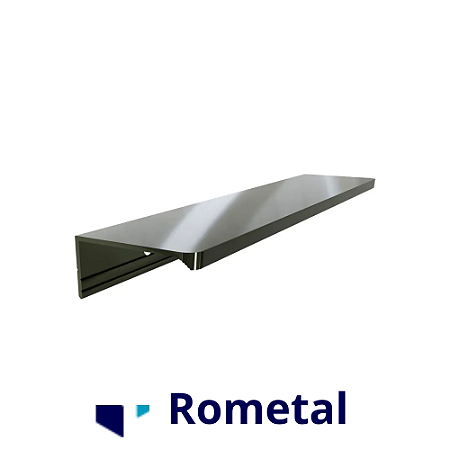 Puxador Rometal Cielo RM-378 100mm Inox Polido
