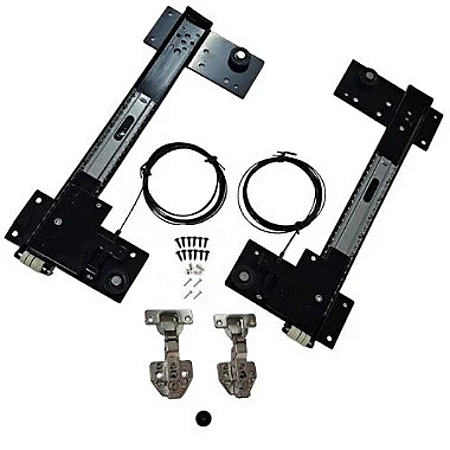 Kit Escamoteável Rivelato Sobrepor 501mm Para Mdf De 15 a 20mm