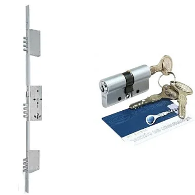 Fechadura Keso 70200 De Alta Segurança Rolete Cilindro De 120mm Com 12 Pinos