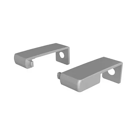 Ponteira PE-183 Cromo Acetinado para Perfil A1320 20mm Rometal