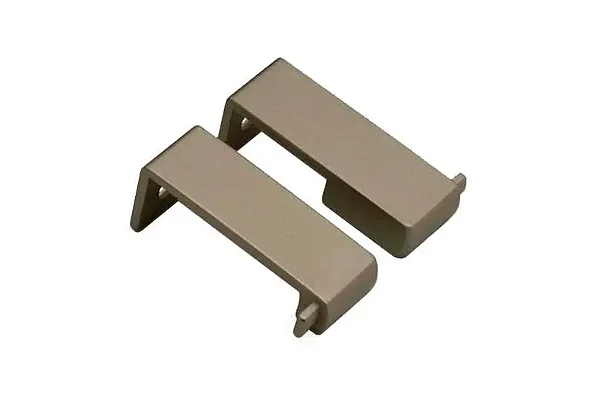 Ponteira PE-183 18mm Champagne 1001 para Puxador RM-183 Rometal