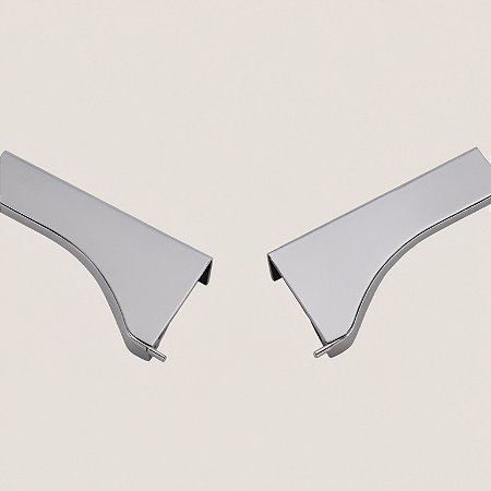 Ponteira 183 S7020 Cromo Acetinado Rometal para Perfil Puxador RM-183