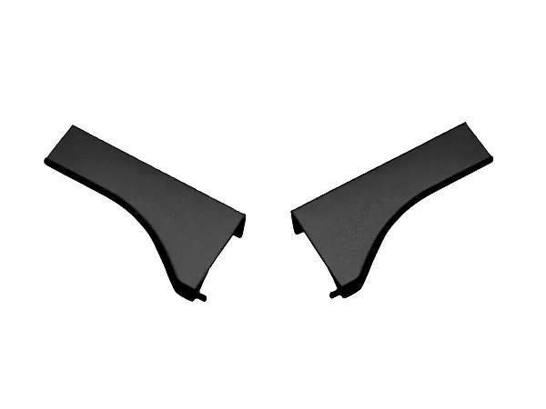 Ponteira PE-183 S7020 Preto Rometal para Puxador RM-183 20mm