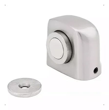 Prendedor de Porta Magnético Escovado - Batente Magnético EZ-212 Italy Line