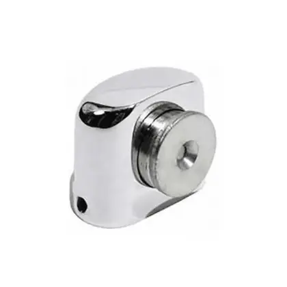 Prendedor de Porta Magnético EZ-212 Cromado Fixação Piso