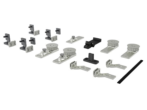 Sistema Syncro Sequenziato Para 3 Portas 35mm Lado Direito - Rometal