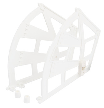 Kit Sapateira Hafele Com 2 Compartimentos Branco