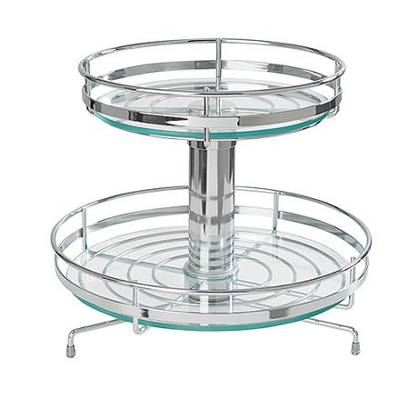 Fruteira De Mesa Com Vidro Elisa