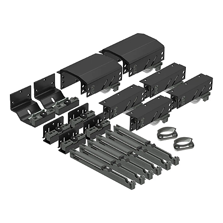 Rometal Dominus Top/3 Pesado – Trilho Superior com Amortecimento para Portas de 50 a 80kg