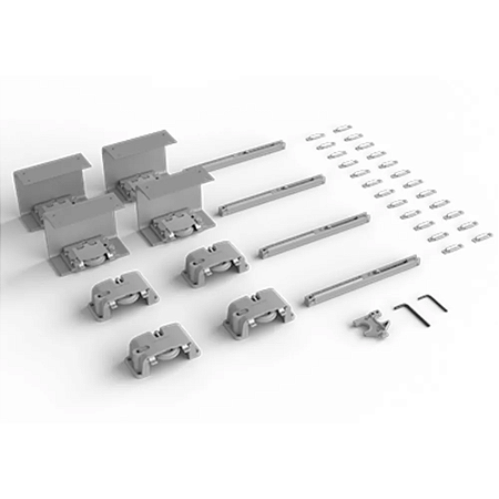 Rometal Linea/2 TOP – Kit Para 2 Portas Leves (10–20kg)