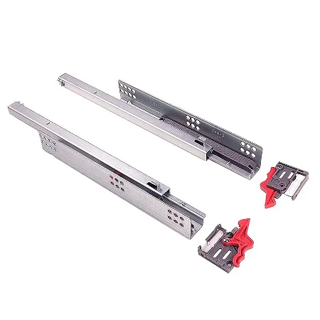 Corrediça Invisível Hafele Com Amortecedor Parcial 500mm