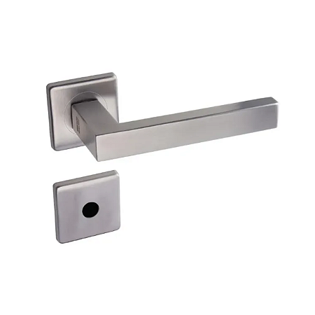 Fechadura WC La Fonte 455 Inox Lixado – ST2 55mm com Roseta 347