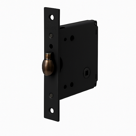 Fechadura La Fonte 1070 Rolete Preto Fosco – Sem Roseta
