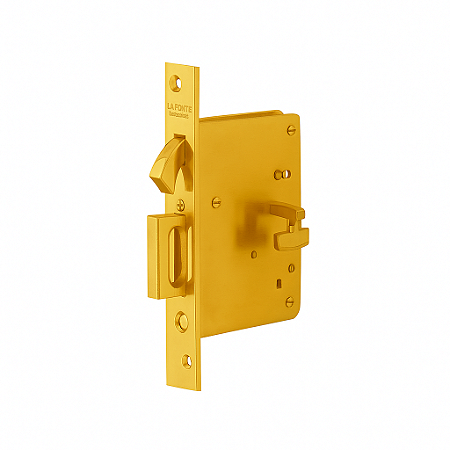 Fechadura La Fonte 1422 (LPE) para Porta de Correr – Perfil Estreito