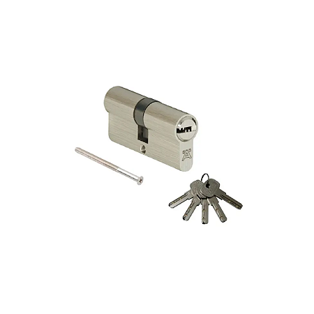 Cilindro de Latão Hafele 71mm – Furação Central e Acabamento NIQ